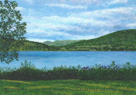 View of Mascoma Lake